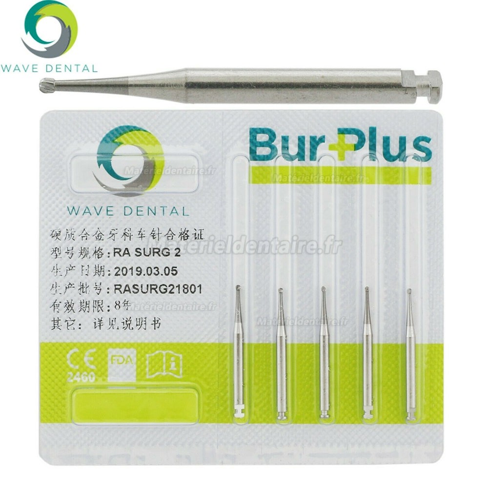 Dental RA SURG 2 Burs Surgical Length (26mm)